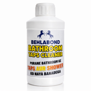 Bathroom taps and shower cleaner