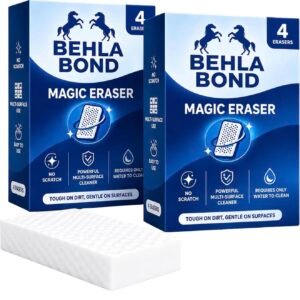Magic Eraser Sponge 4 Pack | (Pack of 2 Box)
